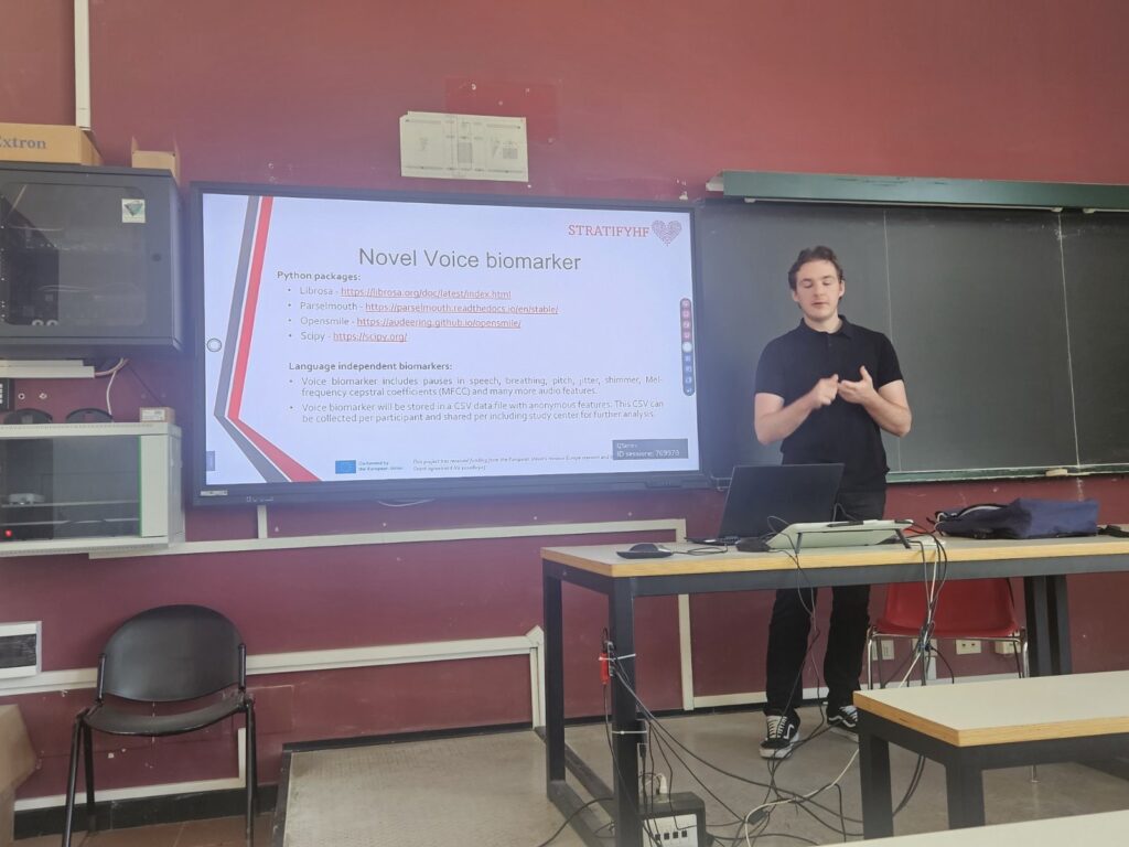 STRATIFYHF presentation in Reggio Calabria, Italy