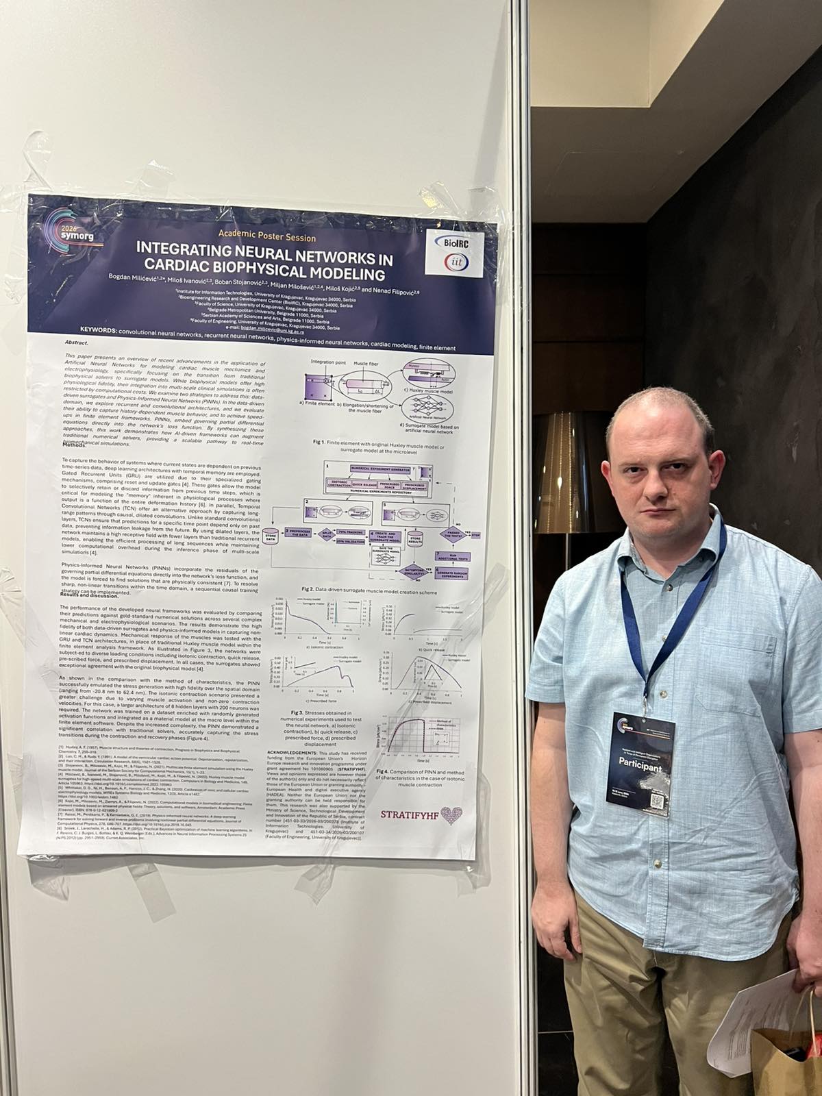 StratifyHF at SymOrg 2026: Posters on AI and Cardiology